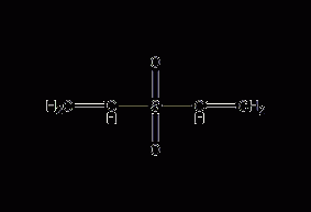 Divinyl sulfone structural formula