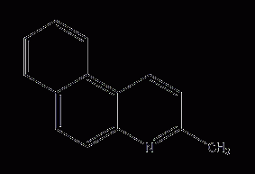 3-methylbenzo-5,6-quinoline structural formula