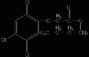 2,4,5-Butyl hydrochloride structural formula