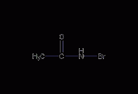 N-bromoacetamide structural formula