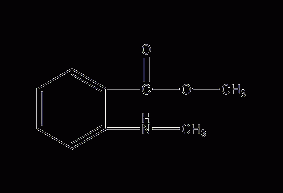 N-methyl anthranilic acid methyl ester structural formula