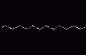 Eicosane structural formula