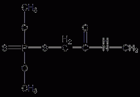 Dimethoate structural formula