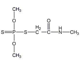 Dimethoate structural formula