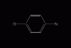 4-bromochlorobenzene structural formula