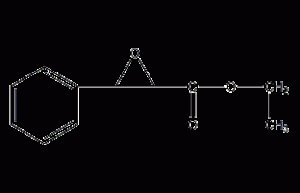 3-Phenyloxiranecarboxylic acid ethyl ester structural formula