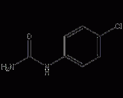 4-Chlorophenylurea Structural Formula