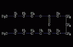 Butyl laurate structural formula