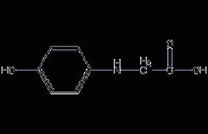 N-(4-hydroxyphenyl)glycine structural formula