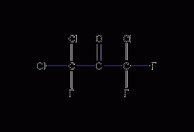 1,1,3-Trichlorotrifluoroacetone structural formula