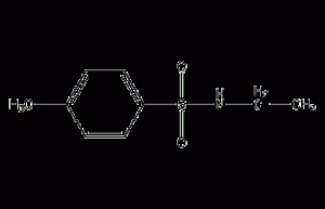 N-ethyl p-toluenesulfonamide structural formula