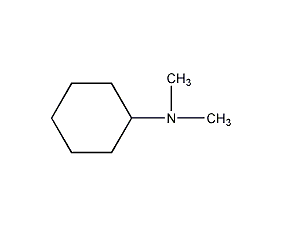 N,N-dimethylcyclohexylamine structural formula