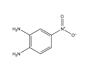 4-nitro-o-phenylenediamine structural formula