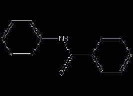 Benzanilide structural formula