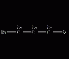 1-bromo-3-chloropropane structural formula