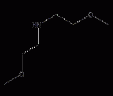 Bis(2-methoxyethyl)amine structural formula