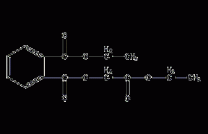 Monoethylene glycol phthalate structural formula