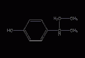 4-sec-butylphenol structural formula