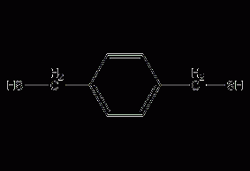 1,4-benzenedimethanethiol structural formula