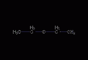 Ether structural formula