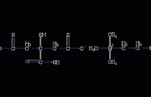 Choline citrate structural formula