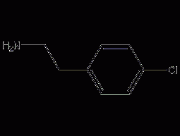 2-(4-chlorophenyl)ethylamine structural formula