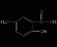 5-methylsalicylic acid structural formula