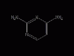 2,4-diaminopyrimidine structural formula