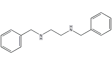 N,N'-dibenzylethylenediamine structural formula