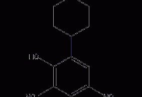 Structural formula of fentanol