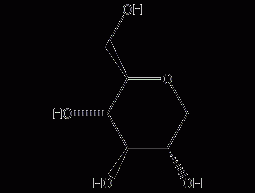 1,5-Anhydroglucitol structural formula