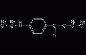 Tetracaine structural formula