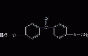 4,4'-bismethoxybenzophenone structural formula