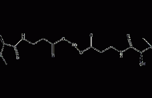 (+)-calcium pantothenate structural formula