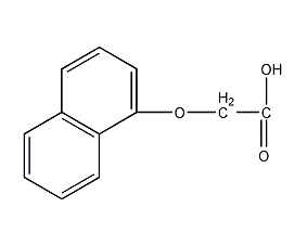 2-naphthyloxyacetic acid structural formula