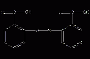 2,2'-Dithiosalicylic Acid Structural Formula