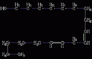 (Z,Z)-9,12-octadecadien-1-ol structural formula