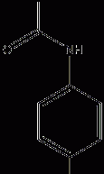 Structural formula of benzofuron