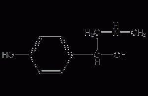 DL-Phenylephrine Structural Formula