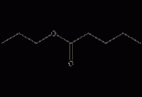 Propyl valerate structural formula