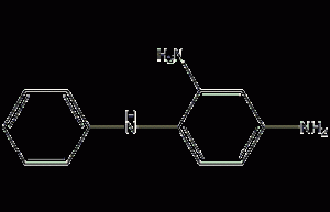 2,4-diaminodiphenylamine structural formula