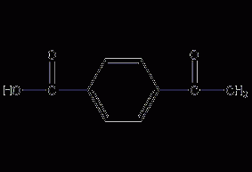 4-acetylbenzoic acid structural formula