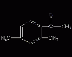 2',4'-dimethylacetophenone structural formula