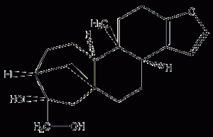 Caffeol structural formula