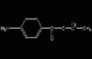 Ethyl para-aminobenzoate structural formula