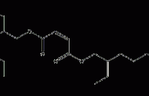 Diethylhexyl maleate structural formula