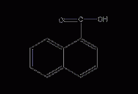 1-naphthoic acid structural formula