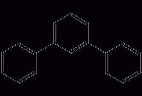 m-terphenyl structural formula