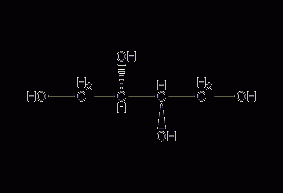 Erythritol Structural Formula