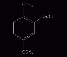 1,2,4-trimethoxybenzene structural formula